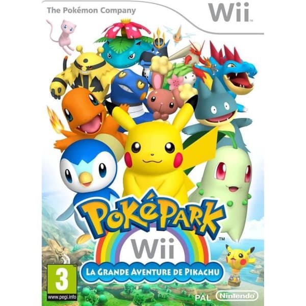 Poképark-spel: Pikachus stora äventyr på nintendo wii wii u- REFURBISHED