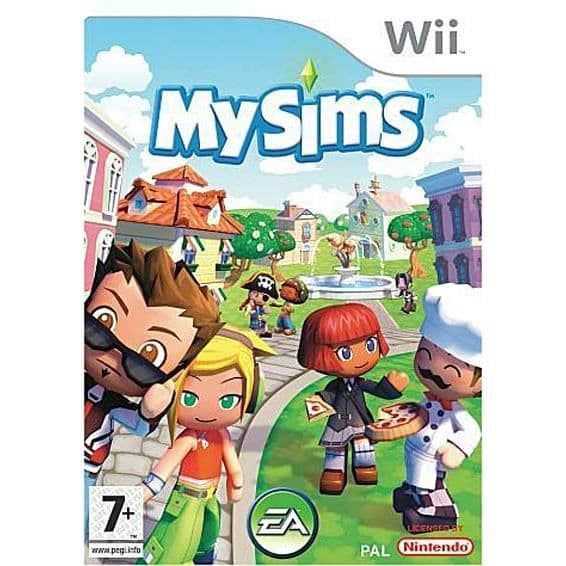 MY SIMS-SPEL Nintendo Wii NYTT I BLISTER- REFURBISHED