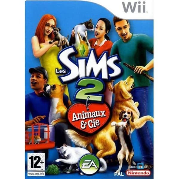 THE SIMS 2 ANIMALS &amp; CO. / Wii KONSOLSPEL- REFURBISHED