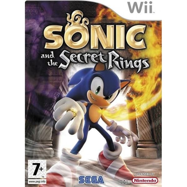 SONIC AND THE SECRET RINGS / NINTENDO KONSOLSPEL- REFURBISHED