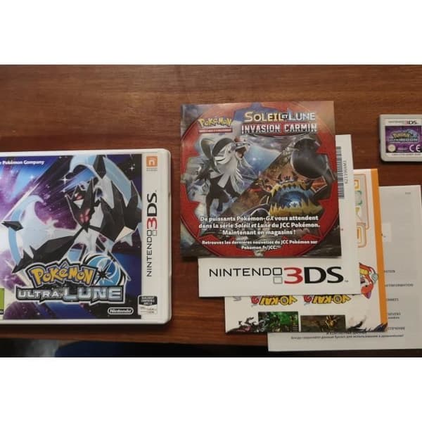 POKEMON ULTRA MOON GAME 3DS 2DS VF- REFURBISHED