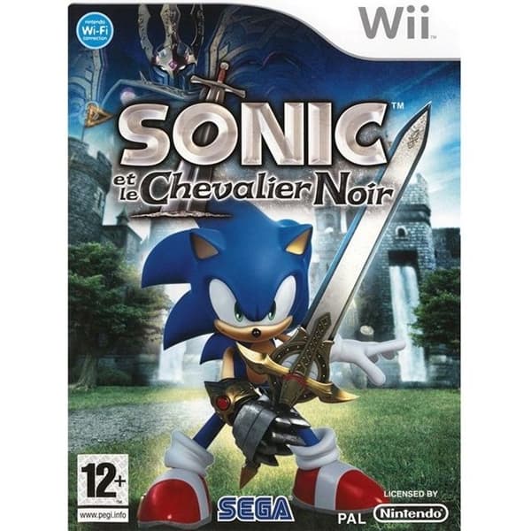 SONIC AND THE DARK KNIGHT / Wii-konsolspel- REFURBISHED