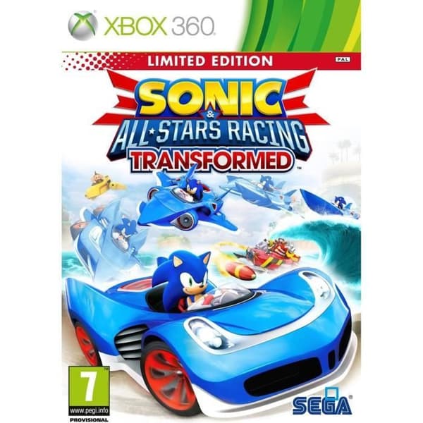 Sonic And All Stars Racing Transformed XBOX 360- REFURBISHED