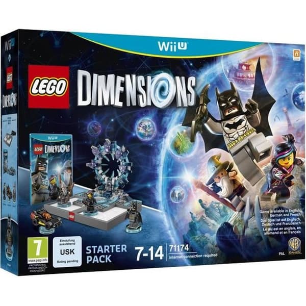 Lego Dimensions Startpaket - Wii U Game- REFURBISHED