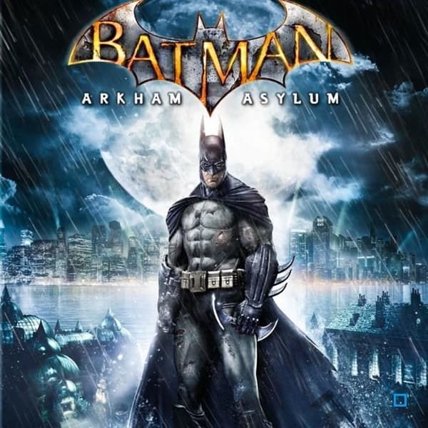 BATMAN ARKHAM ASYLUM CLASSICS / XBOX 360-spel- REFURBISHED