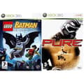 Miniatyrbild 1 av 3: Lego Batman Games och Pure XBOX 360 Game- REFURBISHED