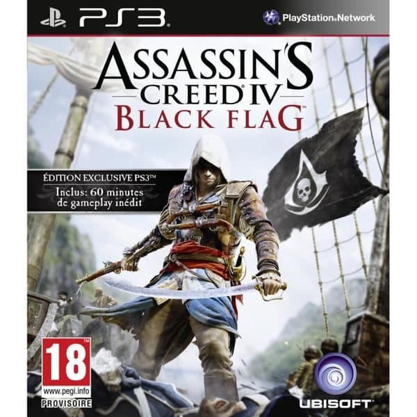 Assassin's Creed IV: Black Flag PS3-spel- USED