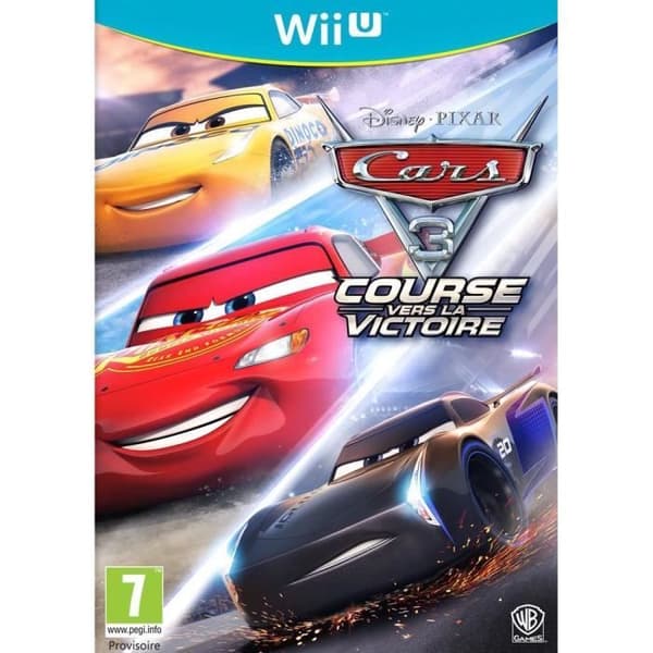 Bilar 3 Wii U-spel- USED