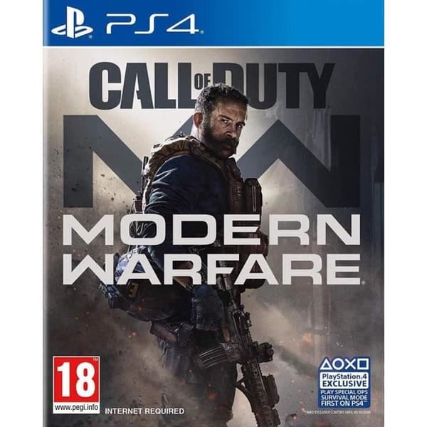 CALL OF DUTY Modern Warfare PS4-spel + 14 dagars provperiod- REFURBISHED