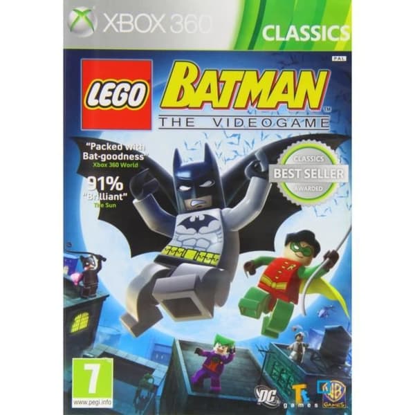 LEGO BATMAN CLASSICS / XBOX 360 konsolspel- REFURBISHED