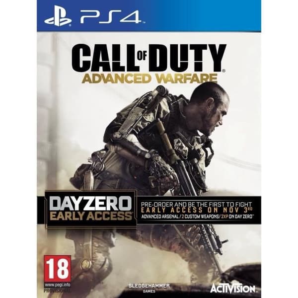 Videospel - Activision - Call of Duty: Advanced Warfare - PS4 - Day One-utgåvan - Action FPS- REFURBISHED