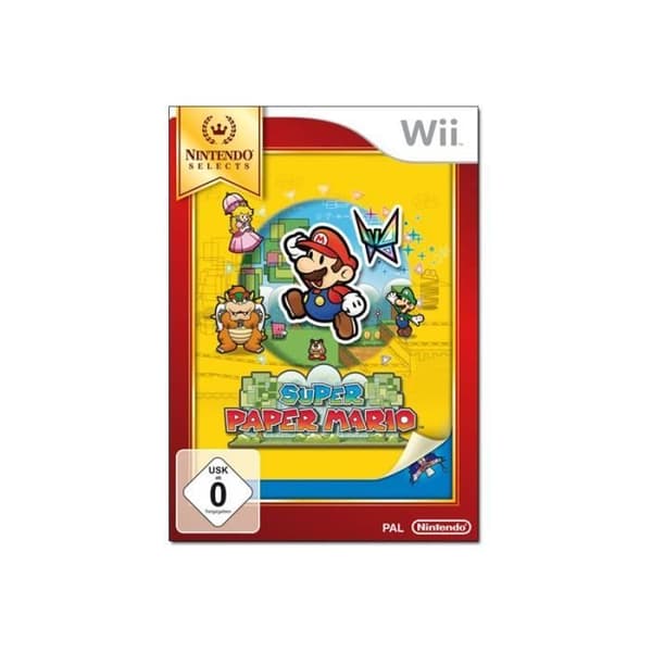 Super Paper Mario Nintendo väljer Wii- USED