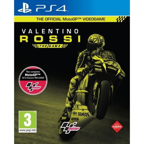 TV-spel - Milestone - Valentino Rossi: The Game - PS4 - Racing - Standard Edition- USED
