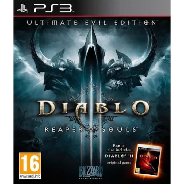 Diablo III Ultimate Evil Edition-spel Sony Playstation 3 PS3 PAL UKV-version- USED