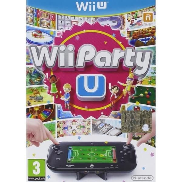 TV-spel - Nintendo - Wii Party U - 80 spel - 1-4 spelare - Wii U Disc- USED