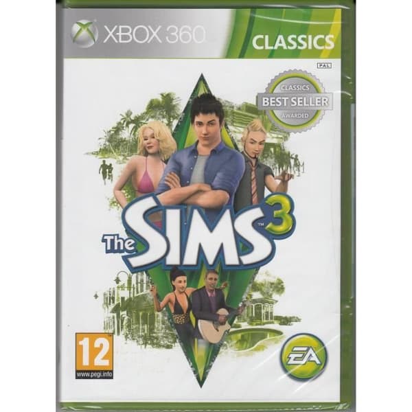 The Sims 3 - Bästsäljare [Xbox 360]- REFURBISHED