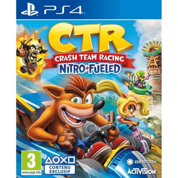 Crash Team Racing Nitro-driven PS4 + 14 dagars testversion PSN- REFURBISHED