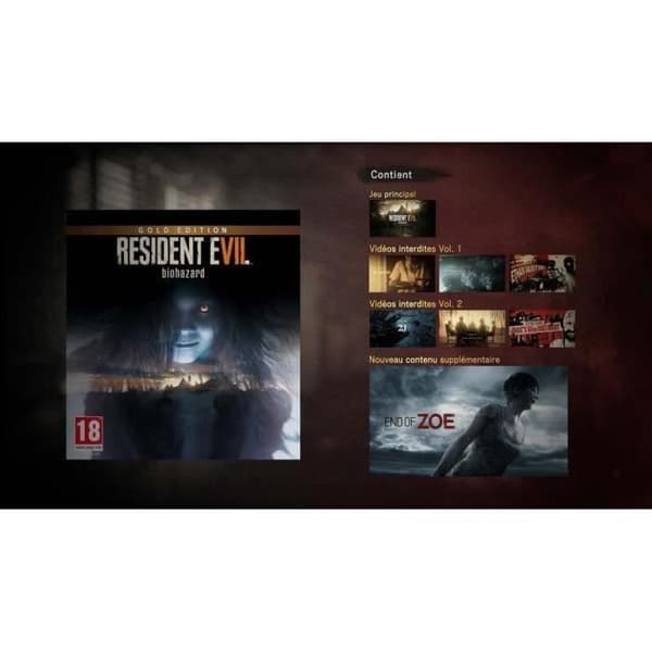 Resident Evil 7: Biohazard Gold Edition PS4-spel KK13- REFURBISHED