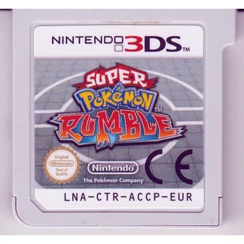 Endast SUPER POKEMON RUMBLE 3DS-kassett- REFURBISHED