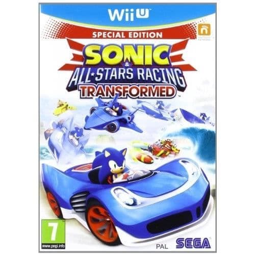 Racingspel - Sega - Sonic &amp; All-Stars Racing Transformed - Wii U - Onlineläge - Special Edition- USED