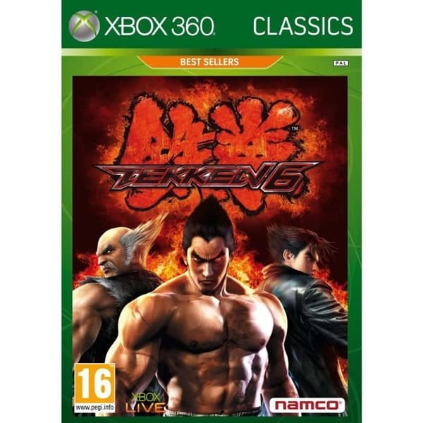 TEKKEN 6 - Classics (Xbox 360) [IMPORT till Storbritannien]- REFURBISHED