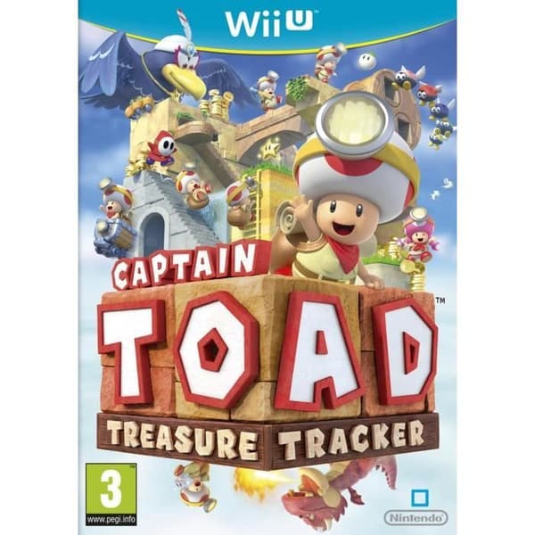 TV-spel - Nintendo - Captain Toad: Treasure Tracker - Tysk import - Wii U - Casual- REFURBISHED