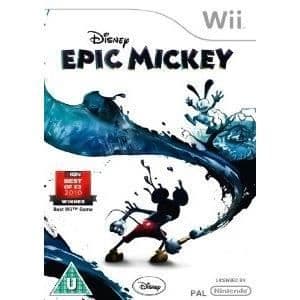 Äventyrsspel - Disney - Epic Mickey - Nintendo Wii - UK IMPORT - PEGI 7+- USED