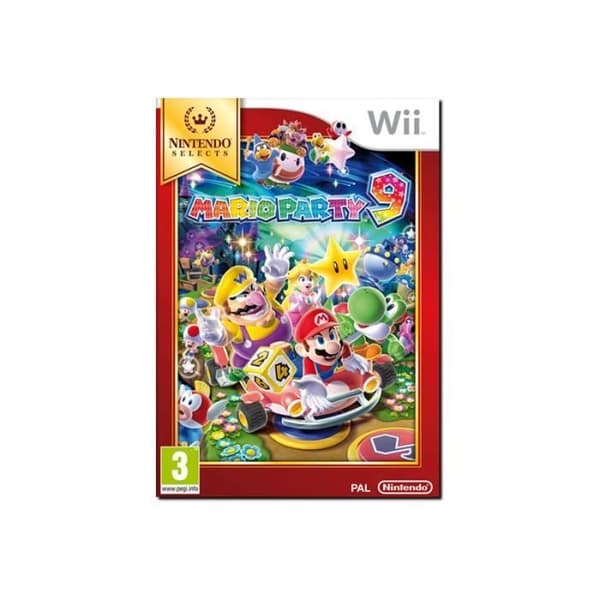 Videospel - Nintendo - Mario Party 9 - Partyspel - Wii - Edition Selects- USED