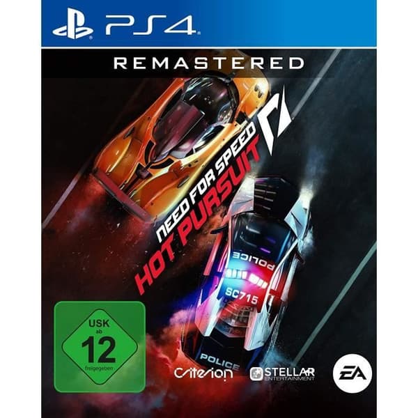 BEHOV AV SPEED HOT PURSUIT REMASTER - [Playstation 4] - Tysk import- REFURBISHED