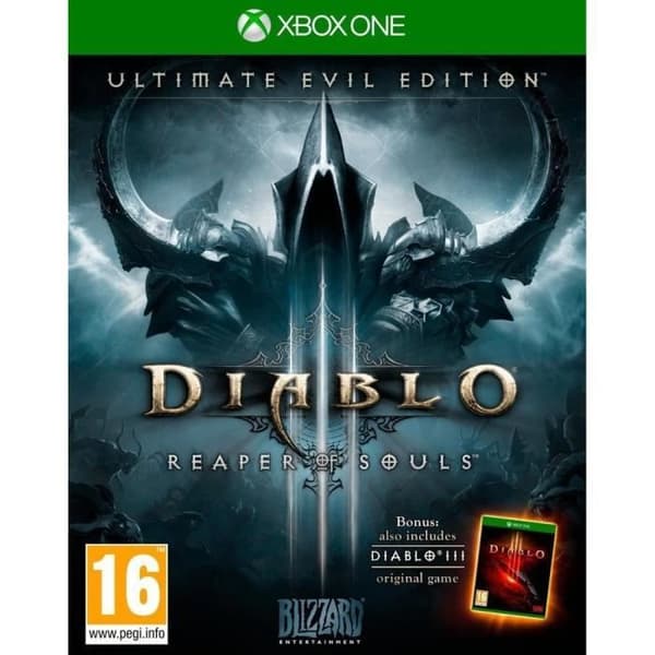 Diablo 3 III Ultimate Evil Edition Reaper of Souls (Xbox One)- REFURBISHED