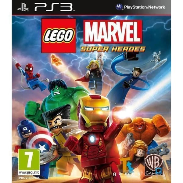 LEGO MARVEL SUPER HEROES [PS3-SPEL]- USED