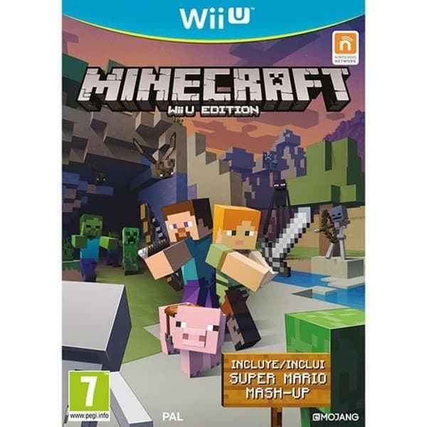 Minecraft WII U - 115232- USED