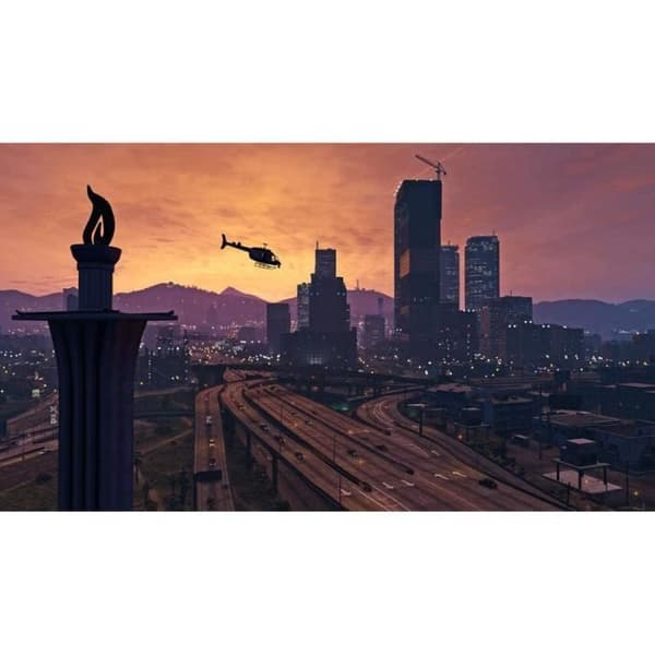 Actionspel i öppen värld - Rockstar Games - Grand Theft Auto V - Multiplattform - 1-30 spelare online- REFURBISHED