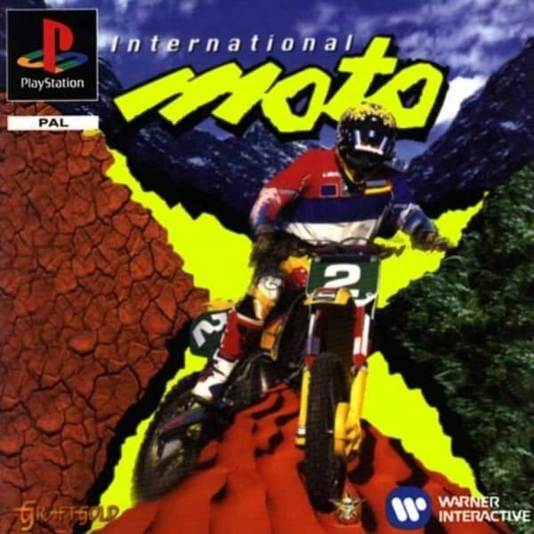 International Moto X - Playstation 1 (begagnad)