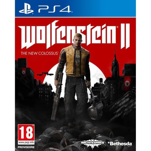 Wolfenstein II The New Colossus PS4-spel