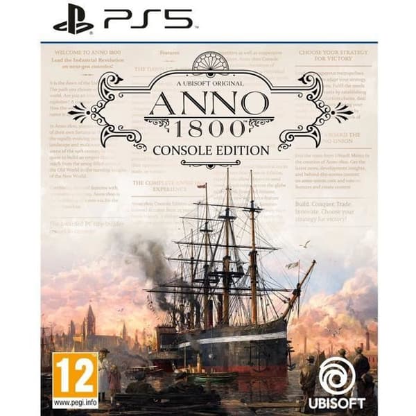 ANNO 1800 EDITION PS5 SPELKONSOL