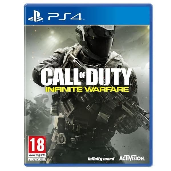 Call of Duty Infinite Warfare PS4-spel + 2 GRATIS TUMBSTICK-knappar