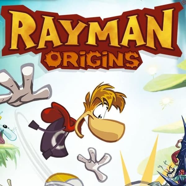 3DS-spel - Rayman Origins - Tysk import - Action - 7+ - Ubisoft- USED