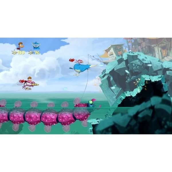 3DS-spel - Rayman Origins - Tysk import - Action - 7+ - Ubisoft- USED