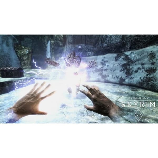 Rollspel - Bethesda - Skyrim VR PS4 USK 16 - Komplett på tyska (+ engelska) - Playstation VR-kompatibel- USED
