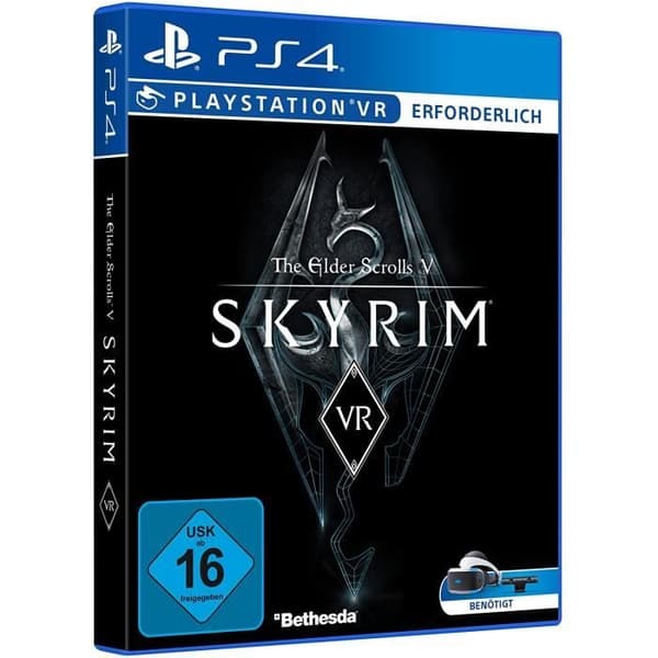 Rollspel - Bethesda - Skyrim VR PS4 USK 16 - Komplett på tyska (+ engelska) - Playstation VR-kompatibel- USED