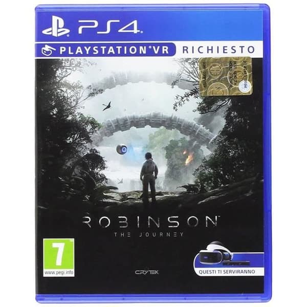 Videospel - PlayStation - Robinson the Journey - Fotorealistiska grafik - Kompatibel med PSVR - Äventyr- USED