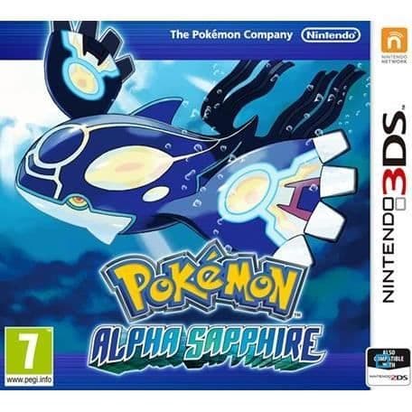 Pokemon Alpha Sapphire 3DS-spel- REFURBISHED
