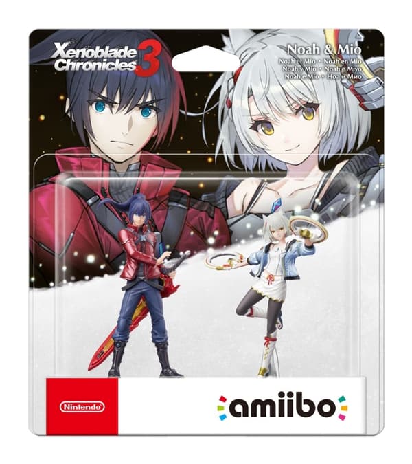 Amiibo Super Smash Bros. Collection Noah and Mio - Amiibo