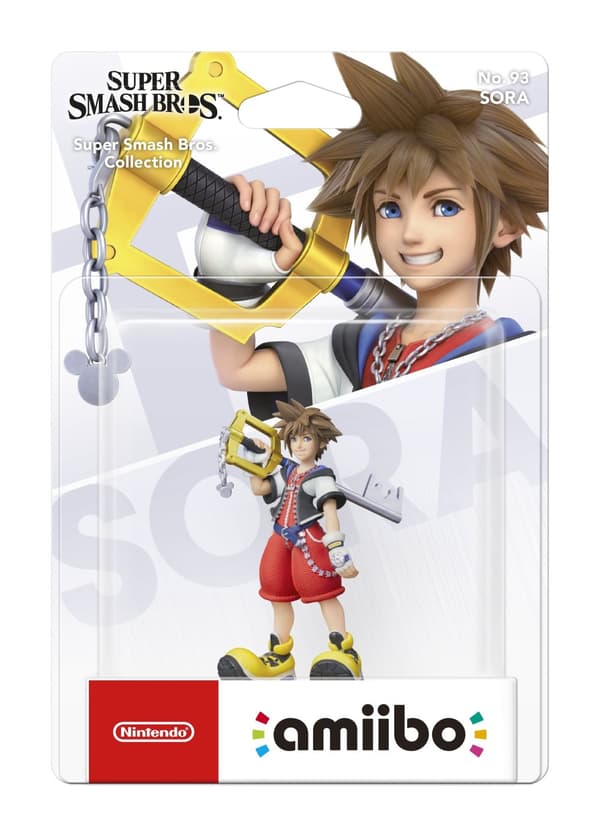Amiibo Figurine - Sora (No 93 ) (Super Smash Collection) - Amiibo