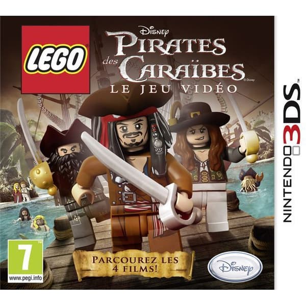 LEGO Pirates of the Caribbean 3DS-spel- USED