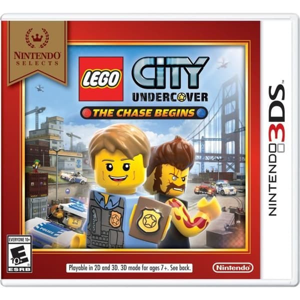 Videospel - Lego - City: Undercover - Selects - 3DS - Action - PEGI 7+- USED
