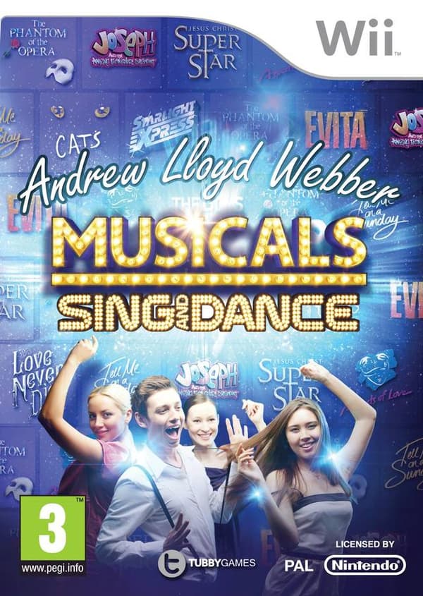 Andrew Lloyd Webber Musicals: Sing and Dance - Nintendo Wii (brugt)