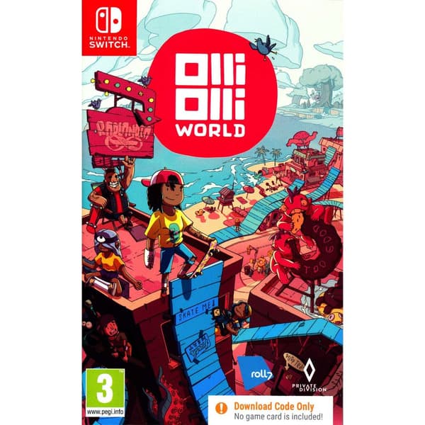 OlliOlli World Nintendo Switch (Code in a box)