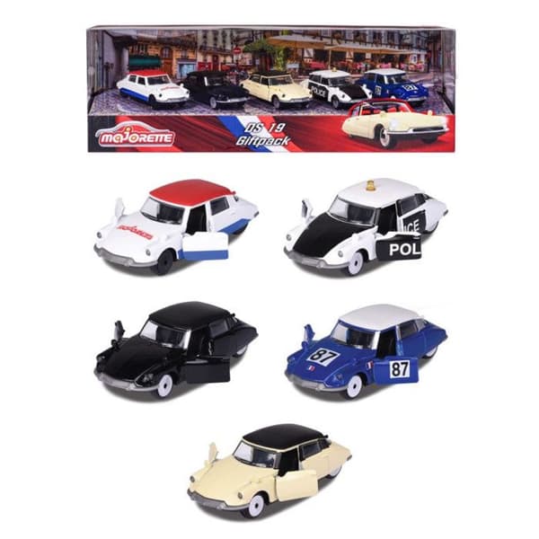 Majorette Cars Vintage Citroën DS 19 Presentpack 5 st